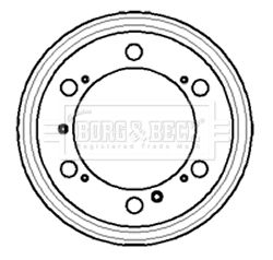 BORG & BECK Jarrurumpu BBR7050